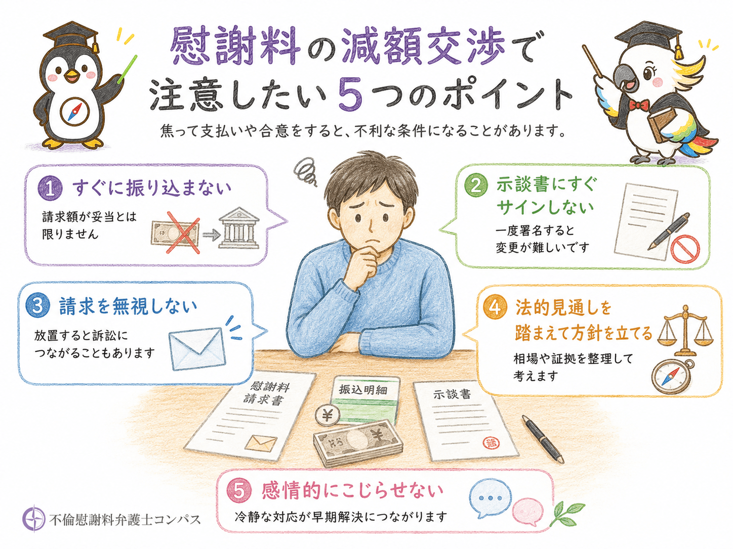 ８章　慰謝料の減額交渉を行う場合の注意点-2